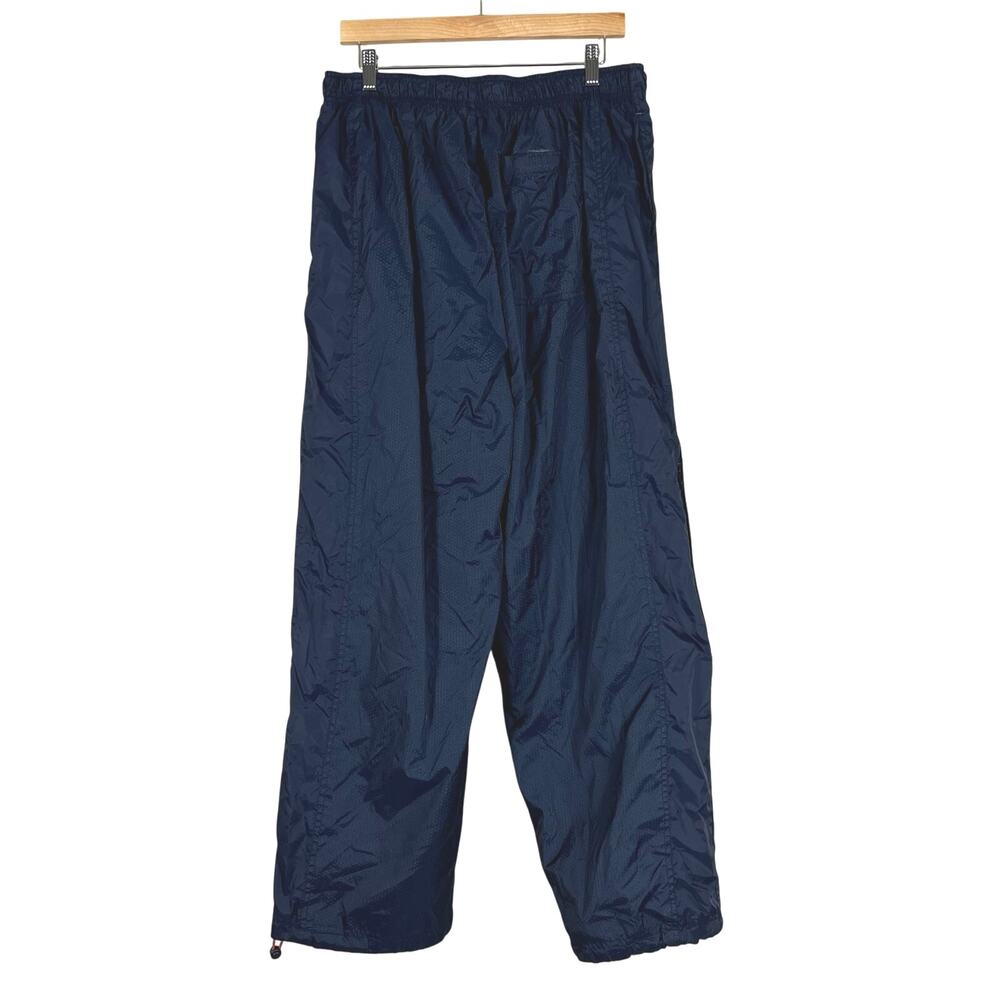 Vintage 1990s Nike Windbreaker Pants Mens L Blue Sporty Techwear Gorpcore Retro - Picture 4 of 6